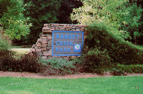 Ramsey Creek Park Entrance