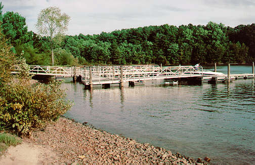 Boat Dock at Ramsey Creek